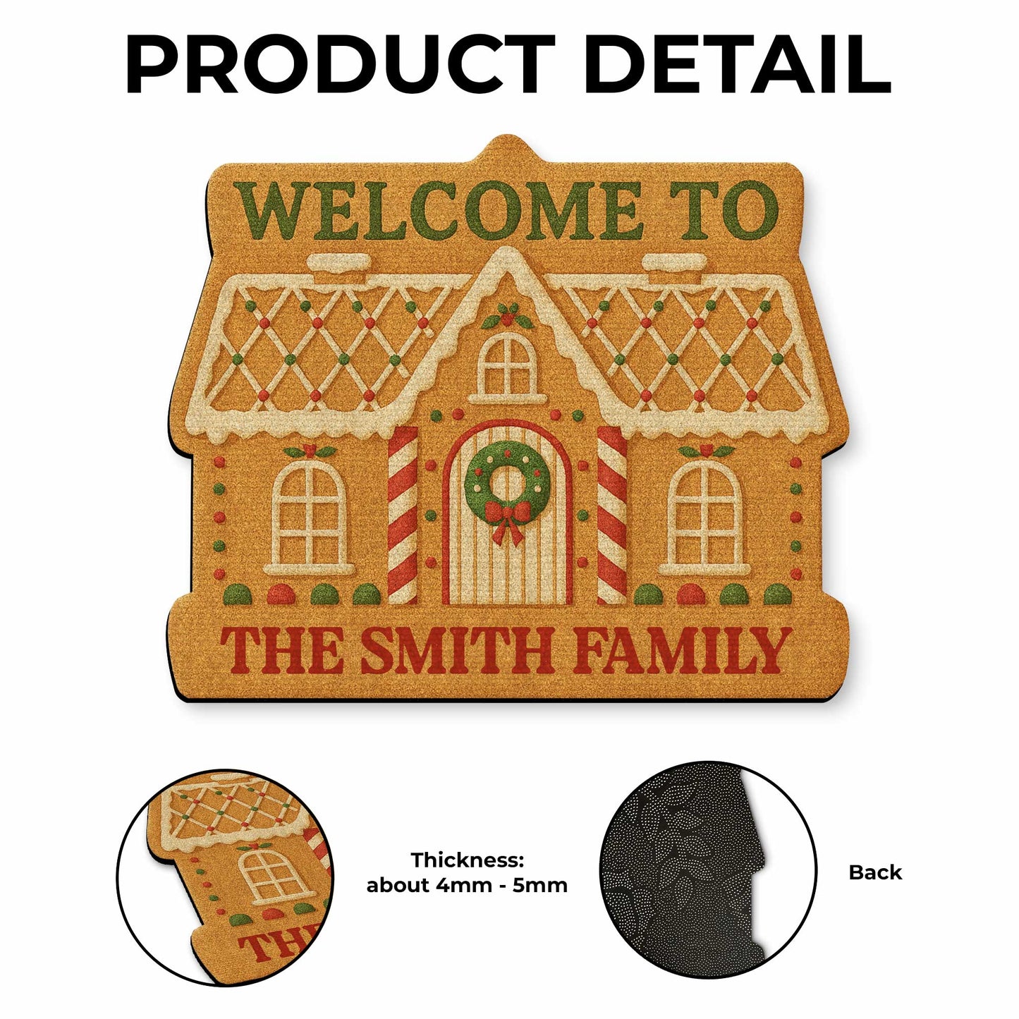 Welcome To The Family Gingerbread House Design