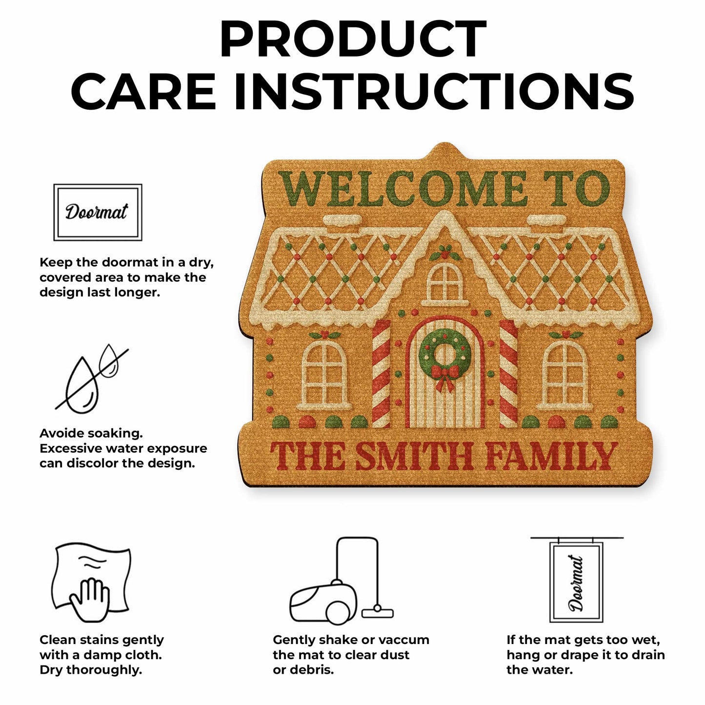 Welcome To The Family Gingerbread House Design