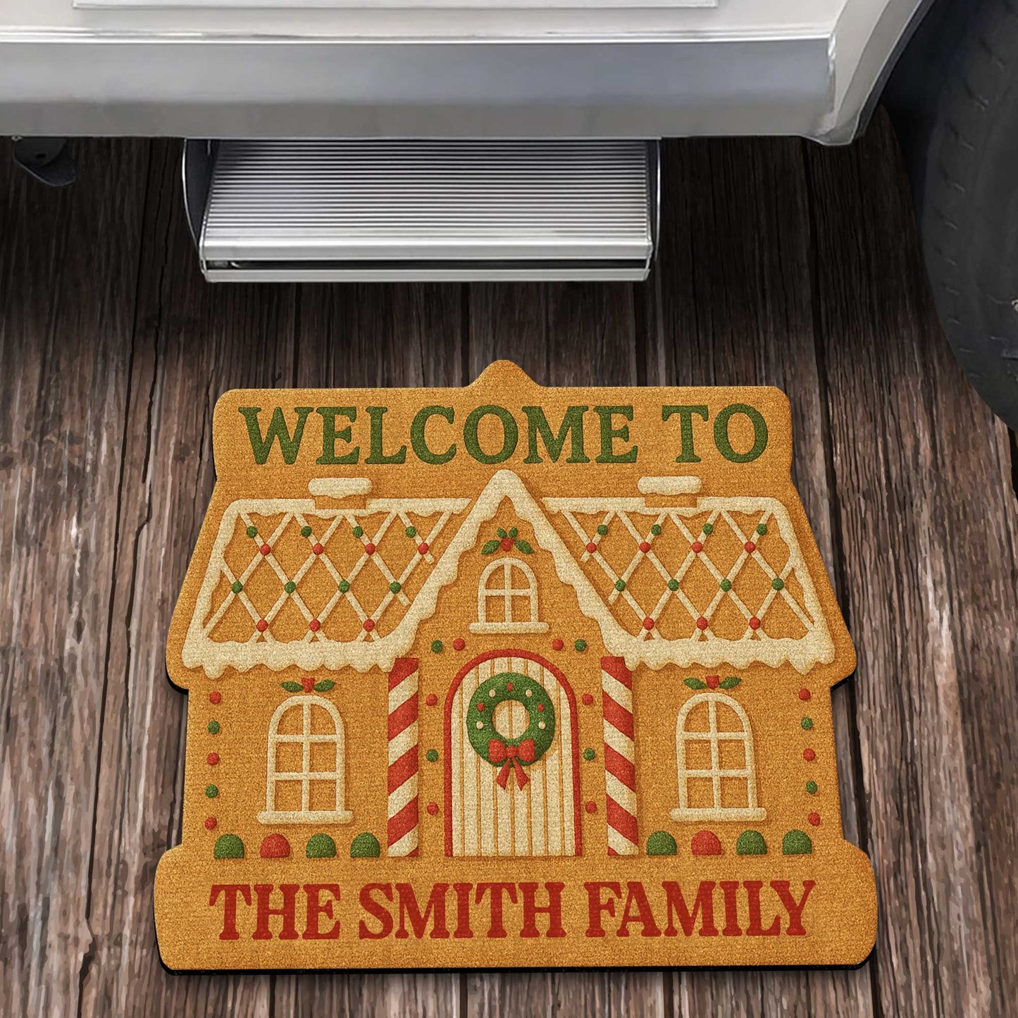 Welcome To The Family Gingerbread House Design