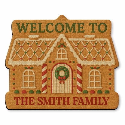 Welcome To The Family Gingerbread House Design