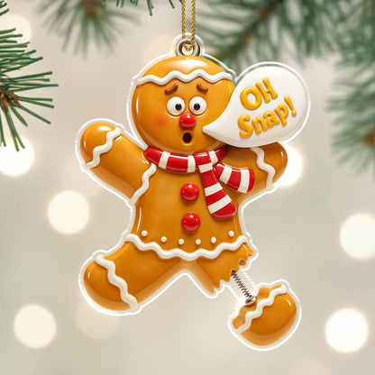 Oh Snap! Broken Leg Gingerbread Man