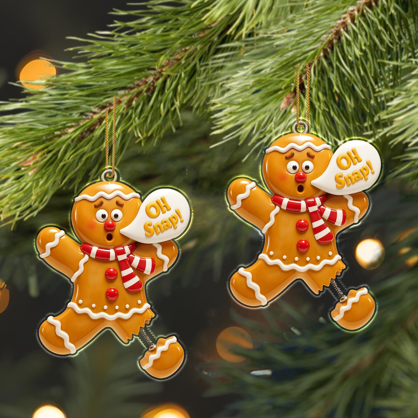 Oh Snap! Broken Leg Gingerbread Man