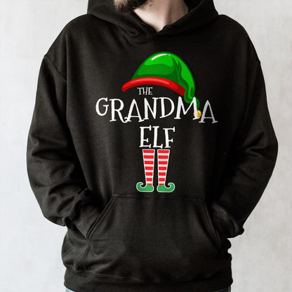 The Grandma Elf With Festive Hat And Shoes