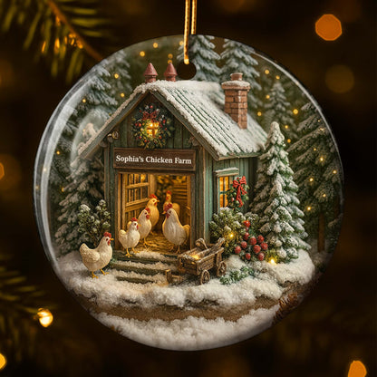 Enjoy The Winter Farm Life With Festive Decorations