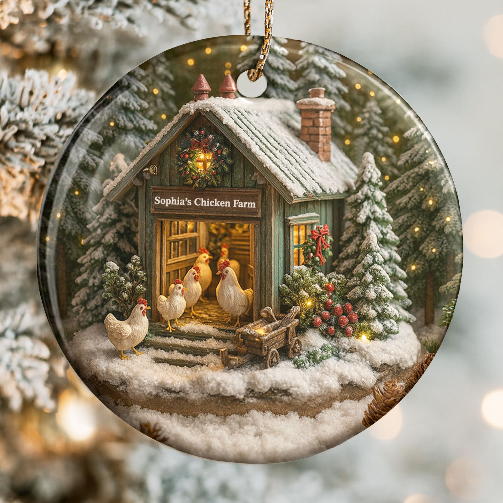 Enjoy The Winter Farm Life With Festive Decorations