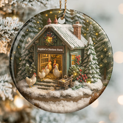 Enjoy The Winter Farm Life With Festive Decorations