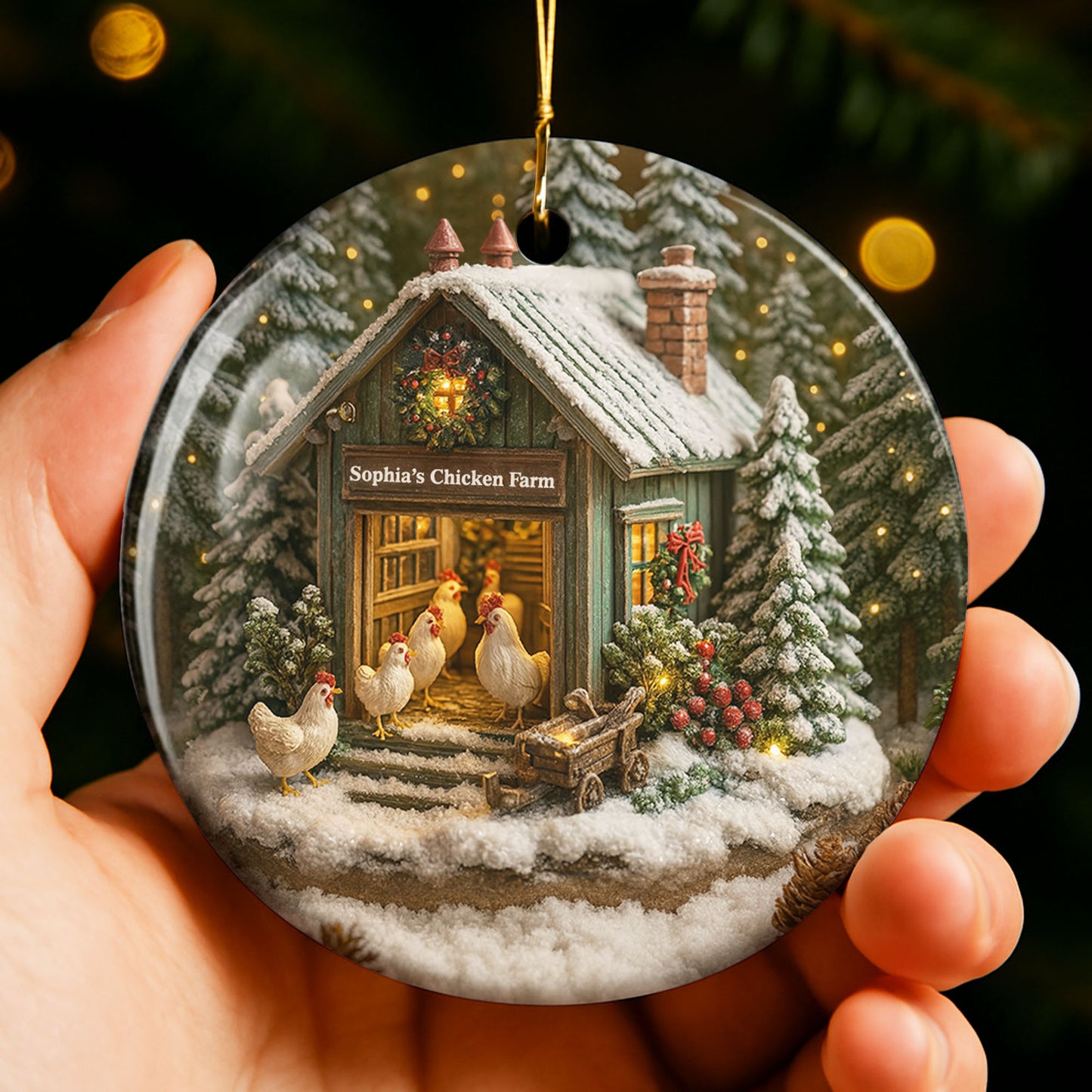 Enjoy The Winter Farm Life With Festive Decorations