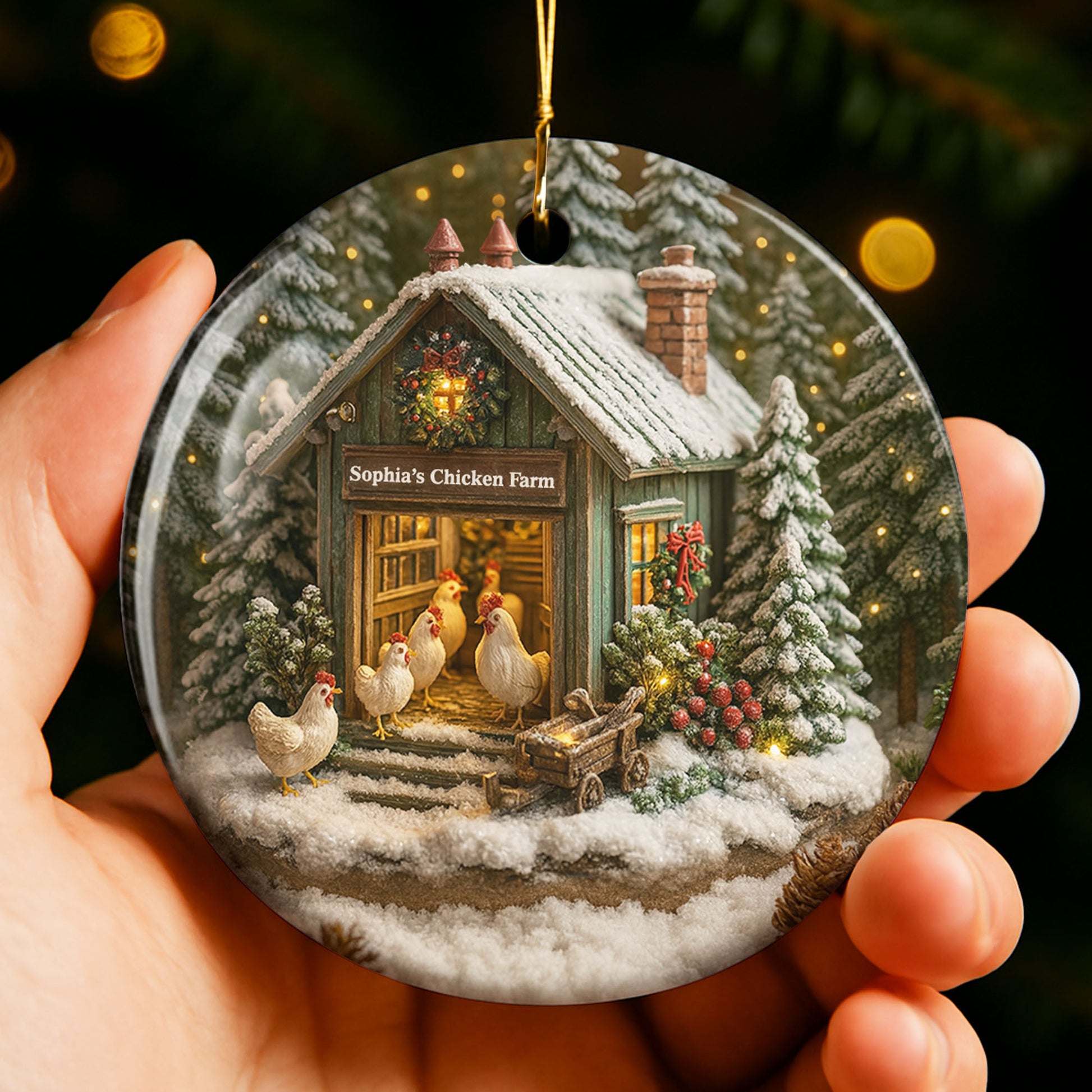 Enjoy The Winter Farm Life With Festive Decorations