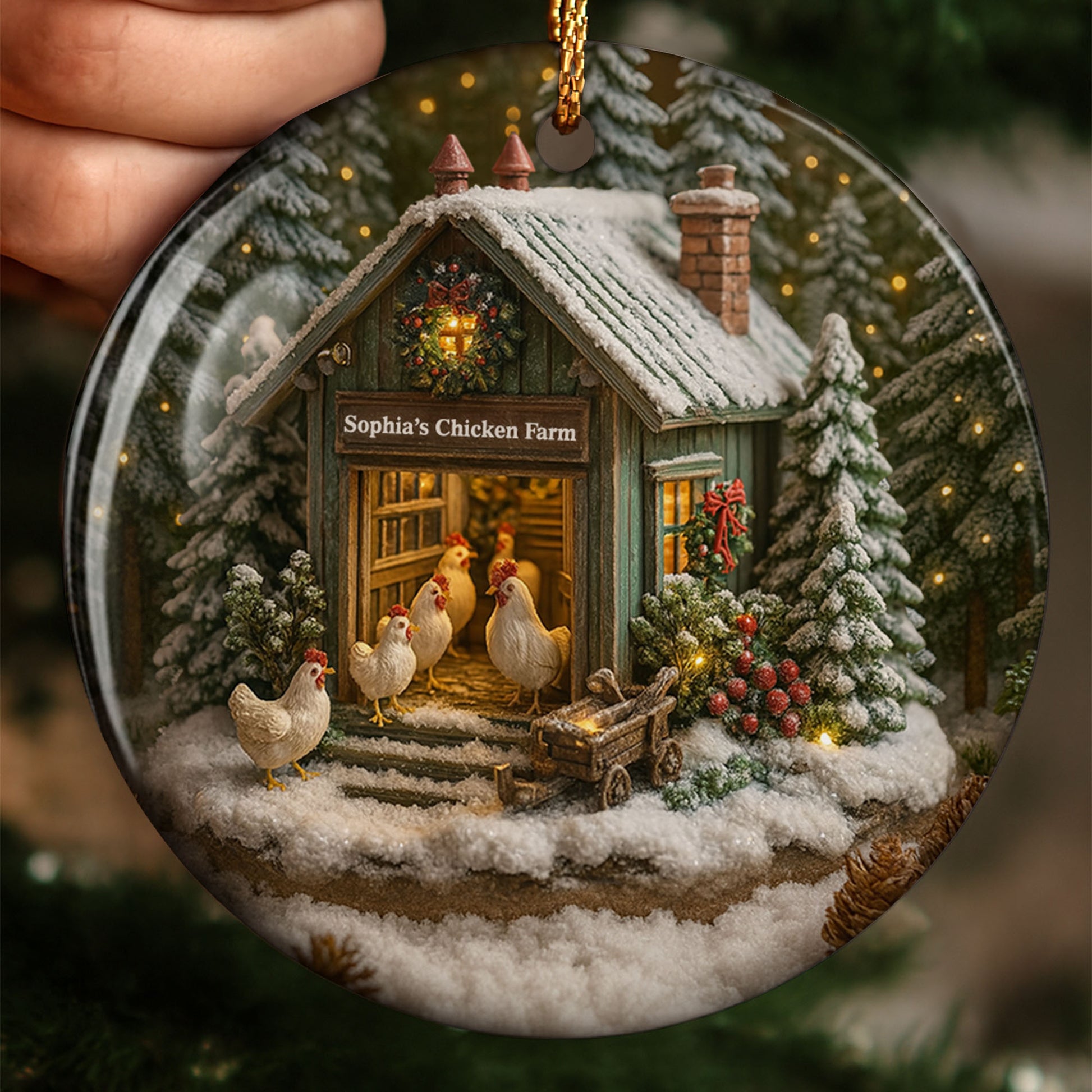 Enjoy The Winter Farm Life With Festive Decorations