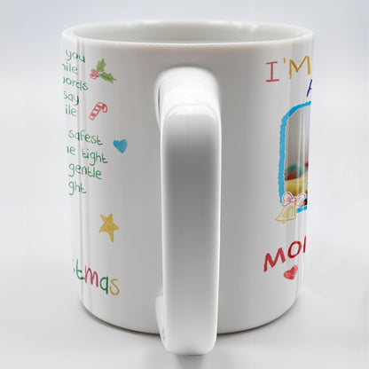 I'm As Lucky As Can Be, Happy 1st Christmas With Trees And Gifts - Personalized Custom Coffee Mug - XMAS040_MG