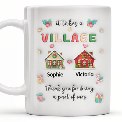 It Takes A Village Thank You For Being Part Of Ours