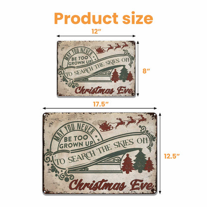 May You Never Be Too Grown Up, Search The Skies On Christmas Eve