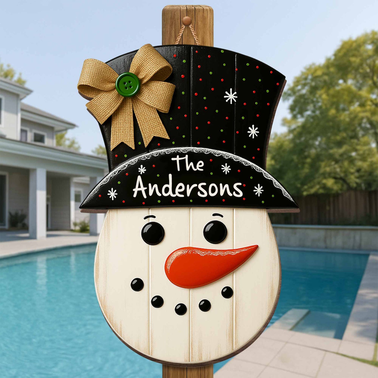 Celebrate The Warmth Of The Holiday Season Snowman Design