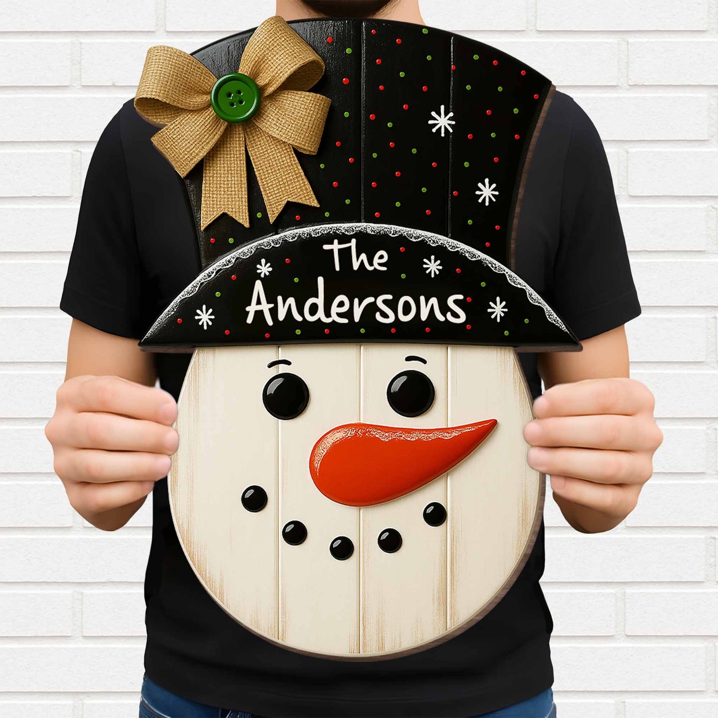 Celebrate The Warmth Of The Holiday Season Snowman Design