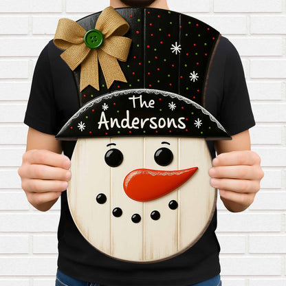 Celebrate The Warmth Of The Holiday Season Snowman Design
