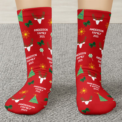 Celebrate Festive Spirit With Christmas Trees And Reindeer