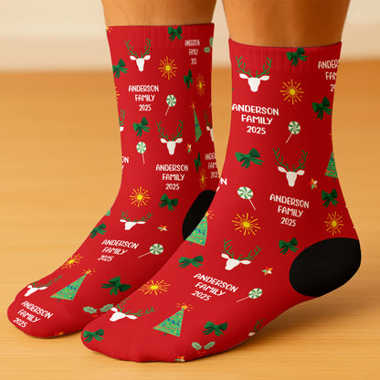 Celebrate Festive Spirit With Christmas Trees And Reindeer