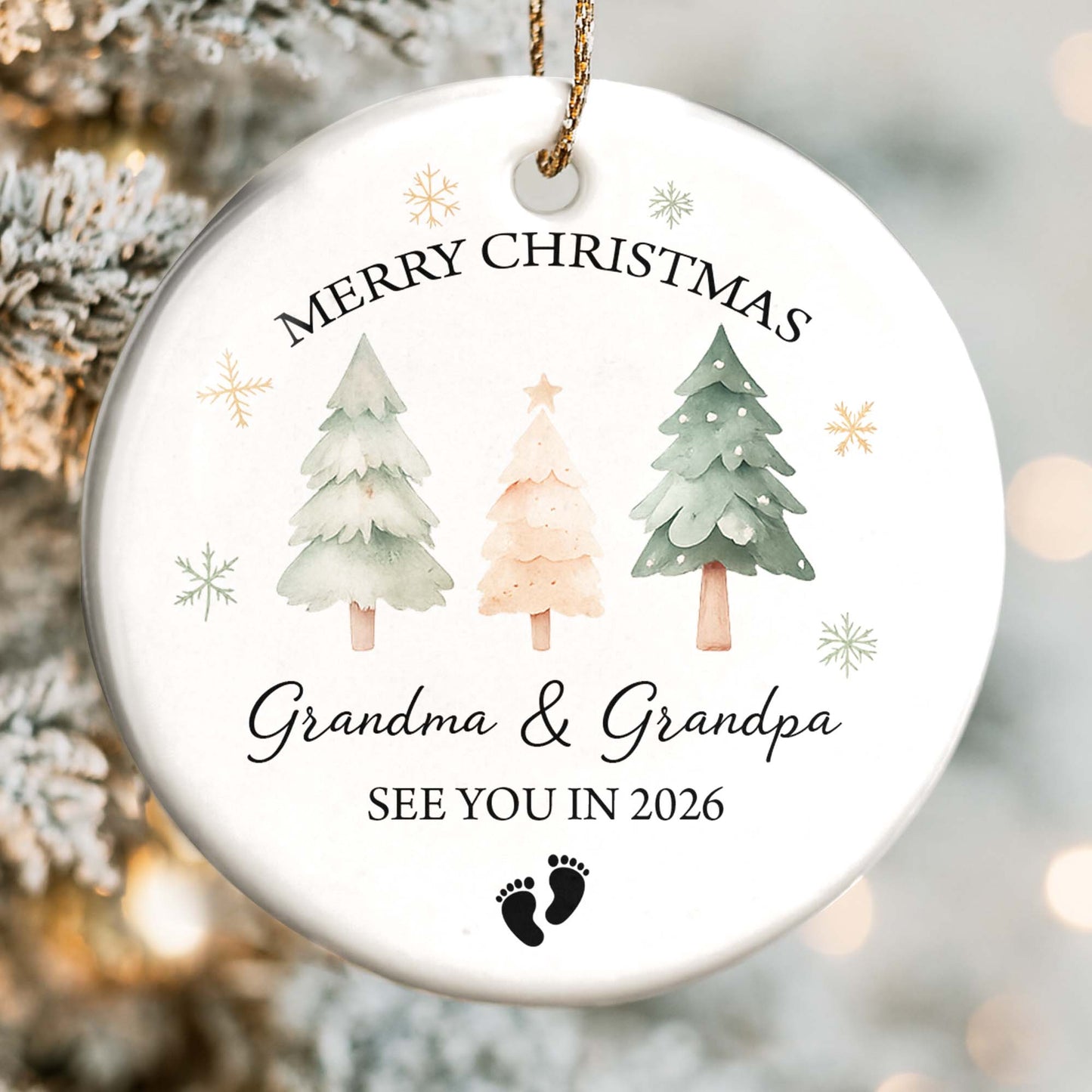 Merry Christmas See You In [Year] With Christmas Trees