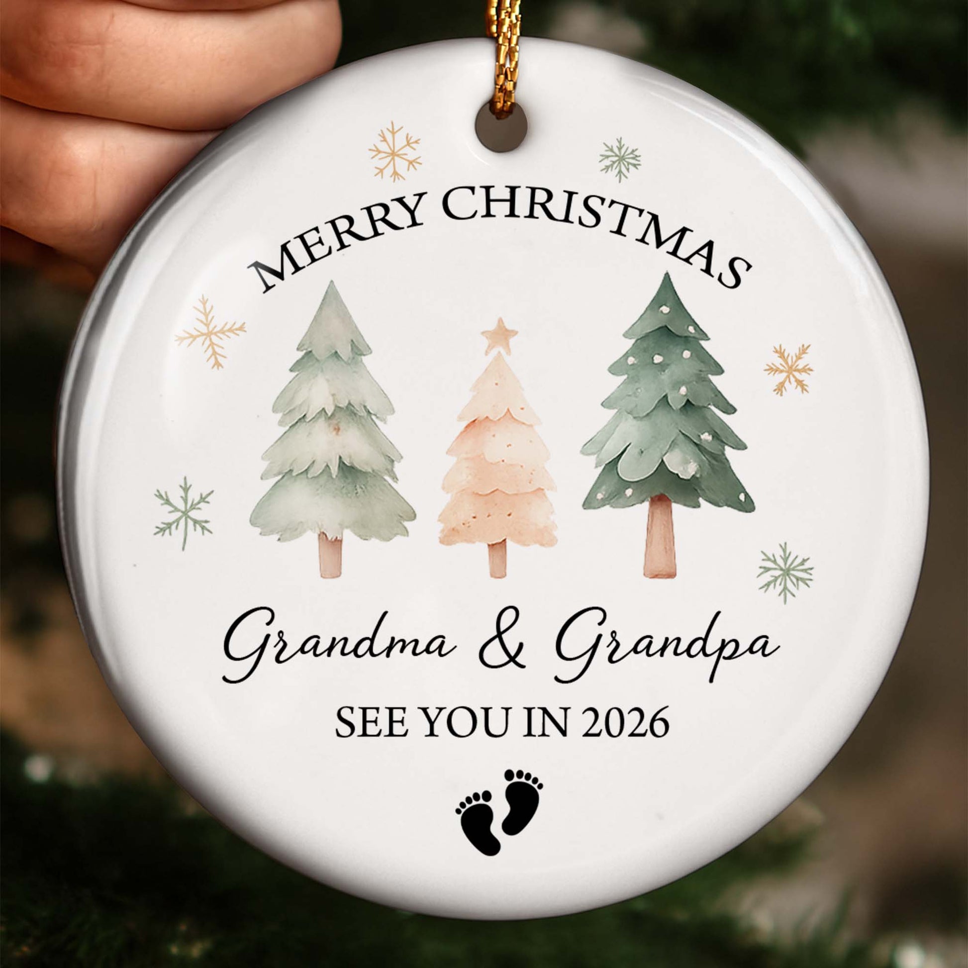 Merry Christmas See You In [Year] With Christmas Trees