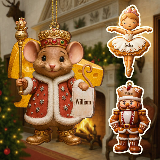 Cheerful Holiday Décor Featuring Mouse King, Nutcracker, and Ballerina