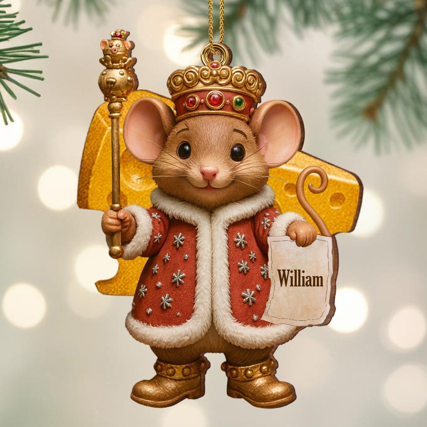 Cheerful Holiday Décor Featuring Mouse King, Nutcracker, and Ballerina