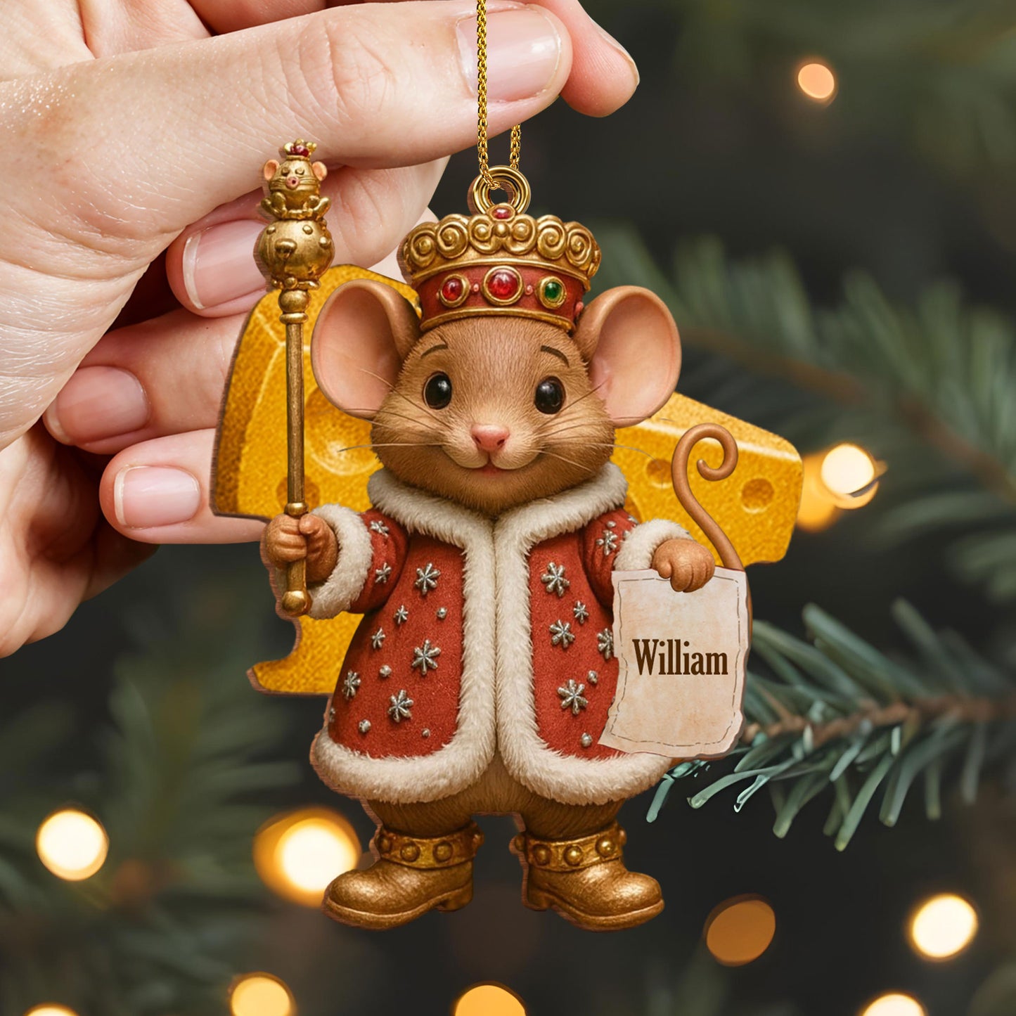 Cheerful Holiday Décor Featuring Mouse King, Nutcracker, and Ballerina