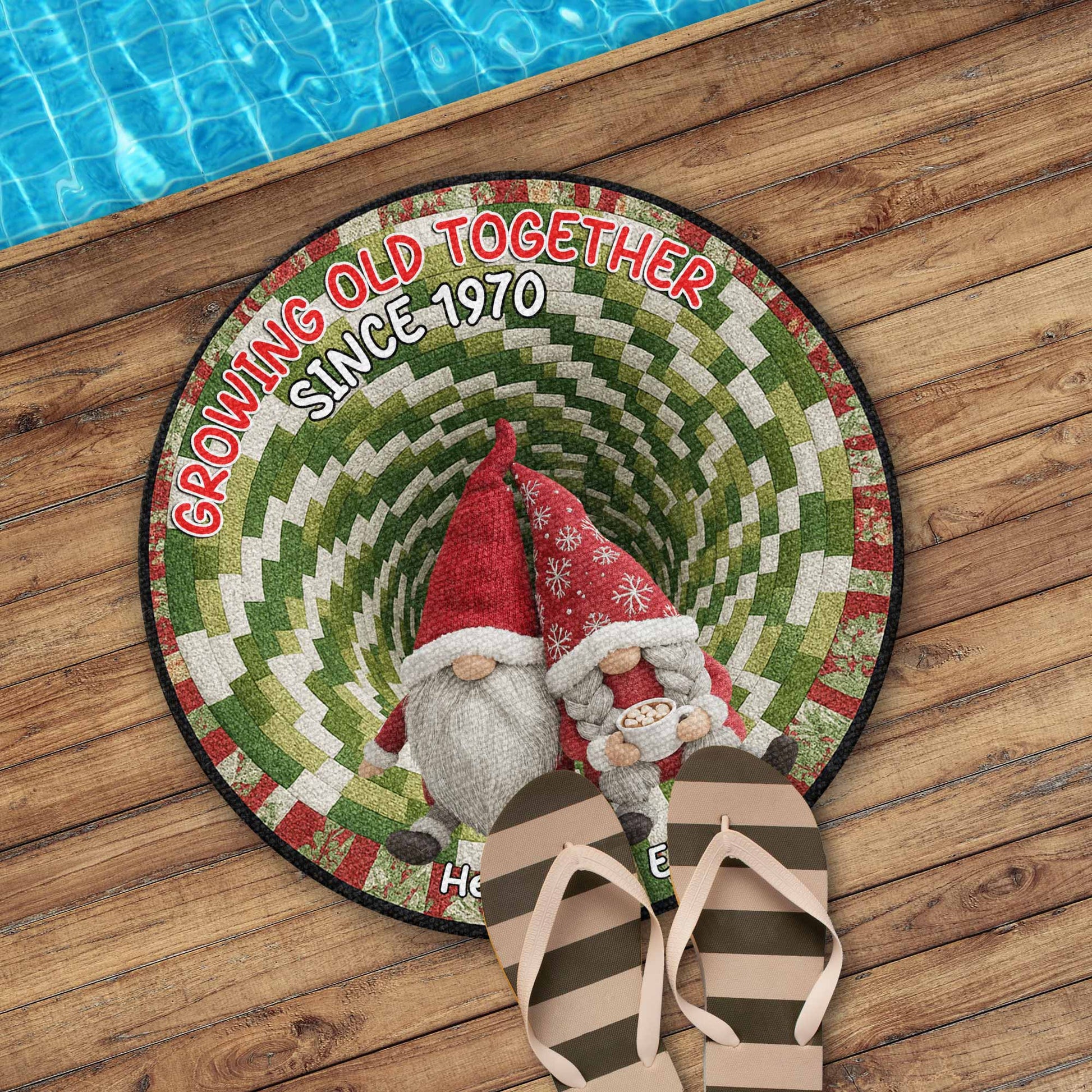 Growing Old Together, Gnomes And Christmas Patterns