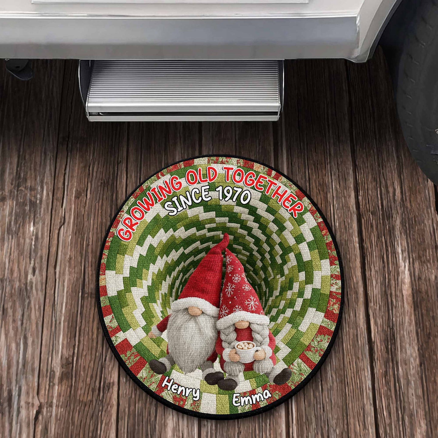 Growing Old Together, Gnomes And Christmas Patterns