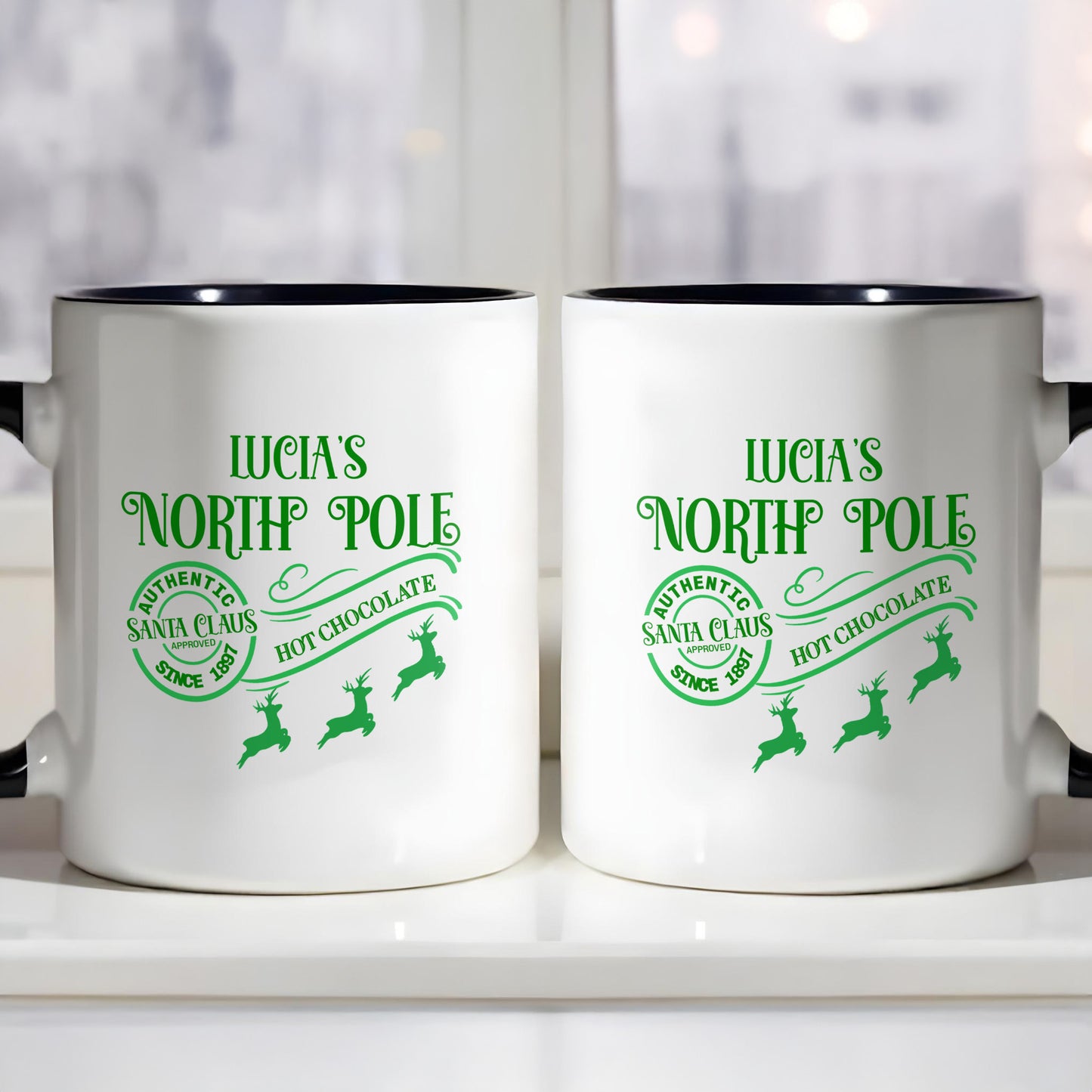 North Pole Authentic Santa Claus Hot Chocolate Mug