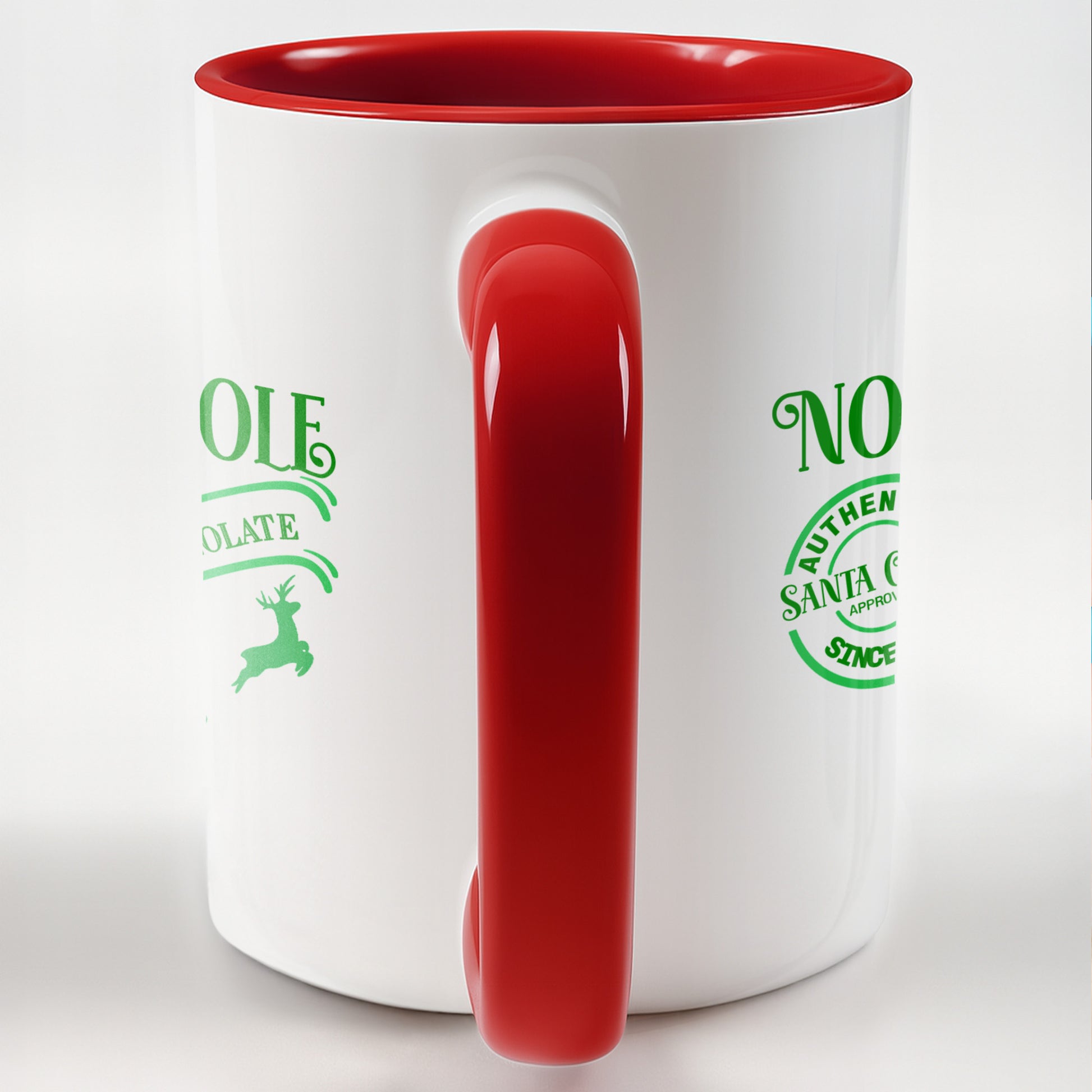 North Pole Authentic Santa Claus Hot Chocolate Mug