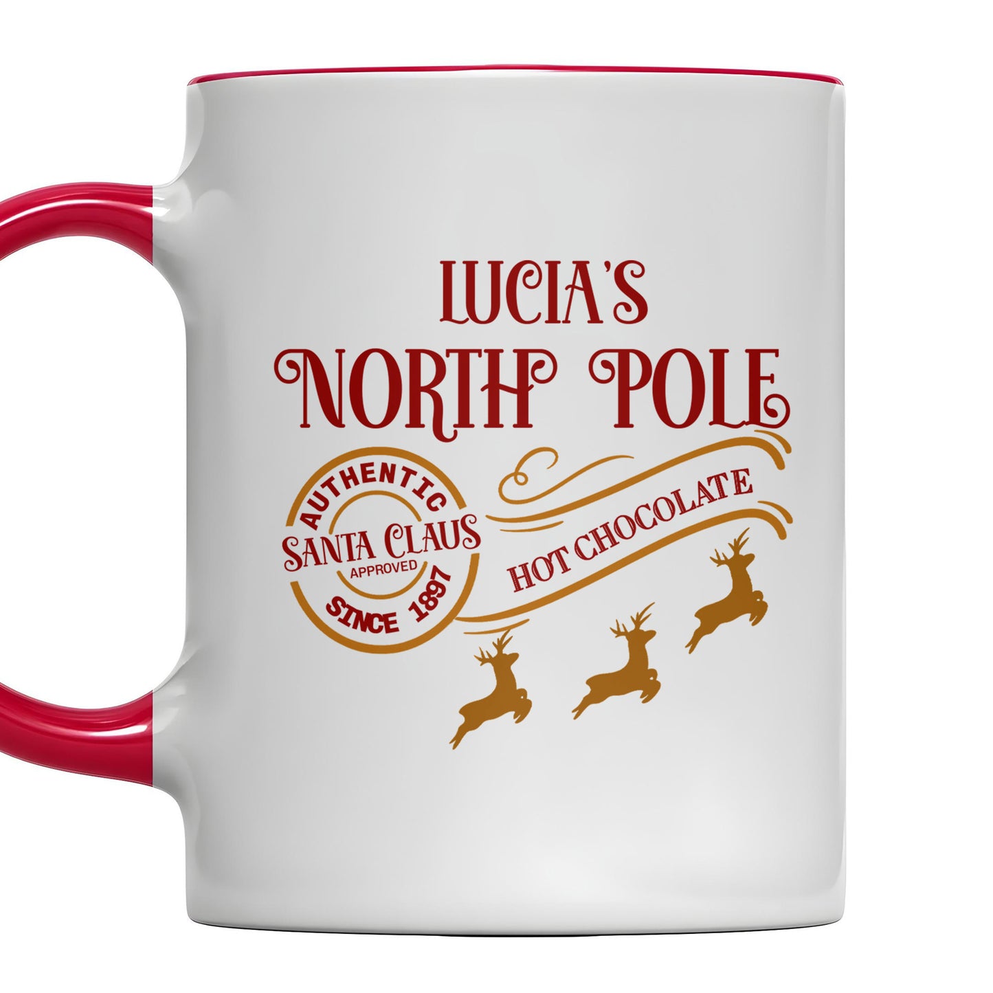 North Pole Authentic Santa Claus Hot Chocolate Mug