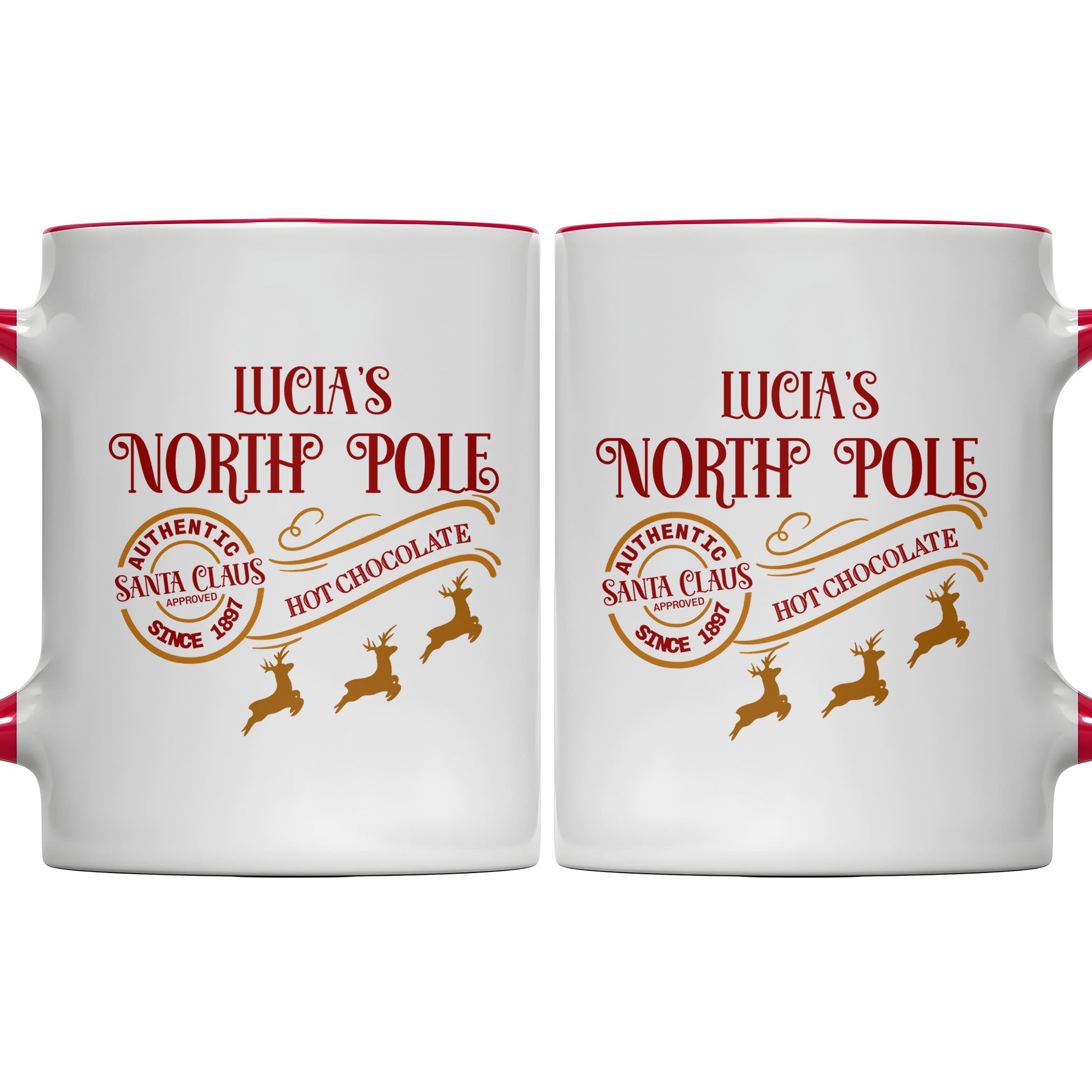North Pole Authentic Santa Claus Hot Chocolate Mug