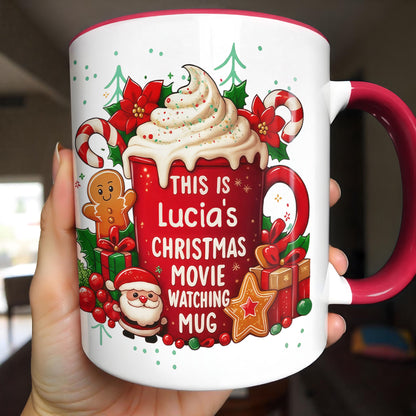 This Is Your Christmas Movie Watching Mug With Festive Icons