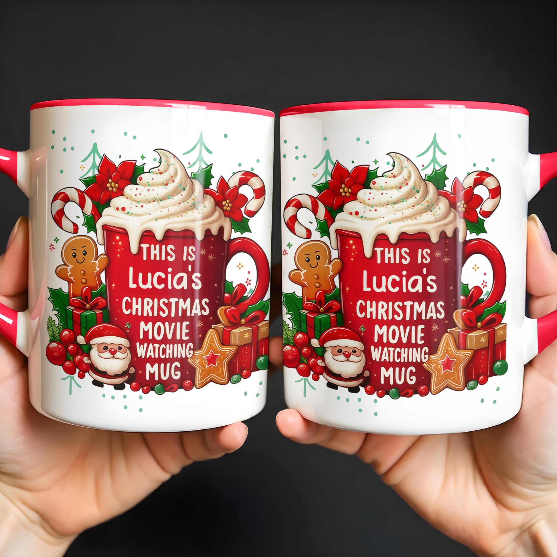 This Is Your Christmas Movie Watching Mug With Festive Icons