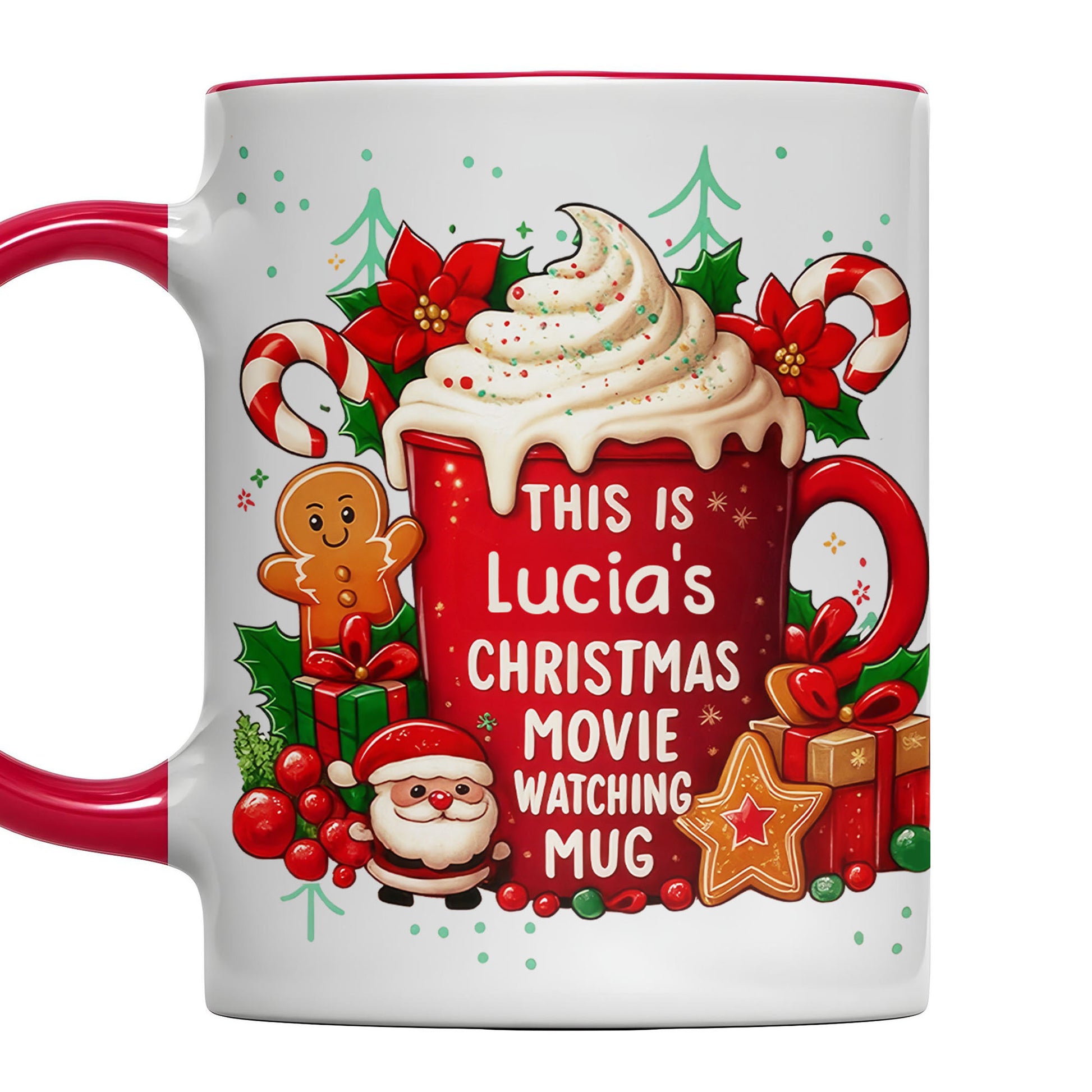 This Is Your Christmas Movie Watching Mug With Festive Icons