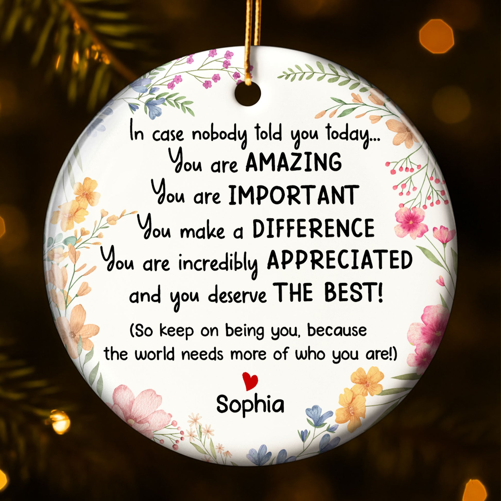 You Are Amazing, Important, And Appreciated