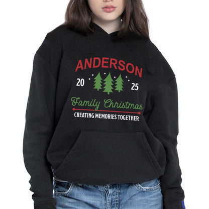 Family Christmas, Creating Memories Together, Christmas Trees