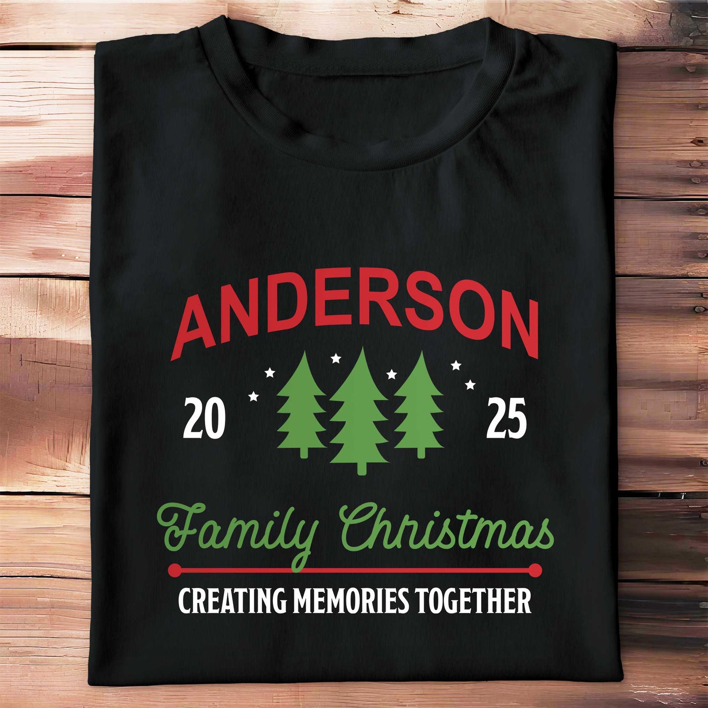 Family Christmas, Creating Memories Together, Christmas Trees