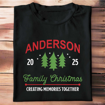 Family Christmas, Creating Memories Together, Christmas Trees