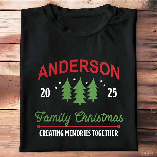 Family Christmas, Creating Memories Together, Christmas Trees