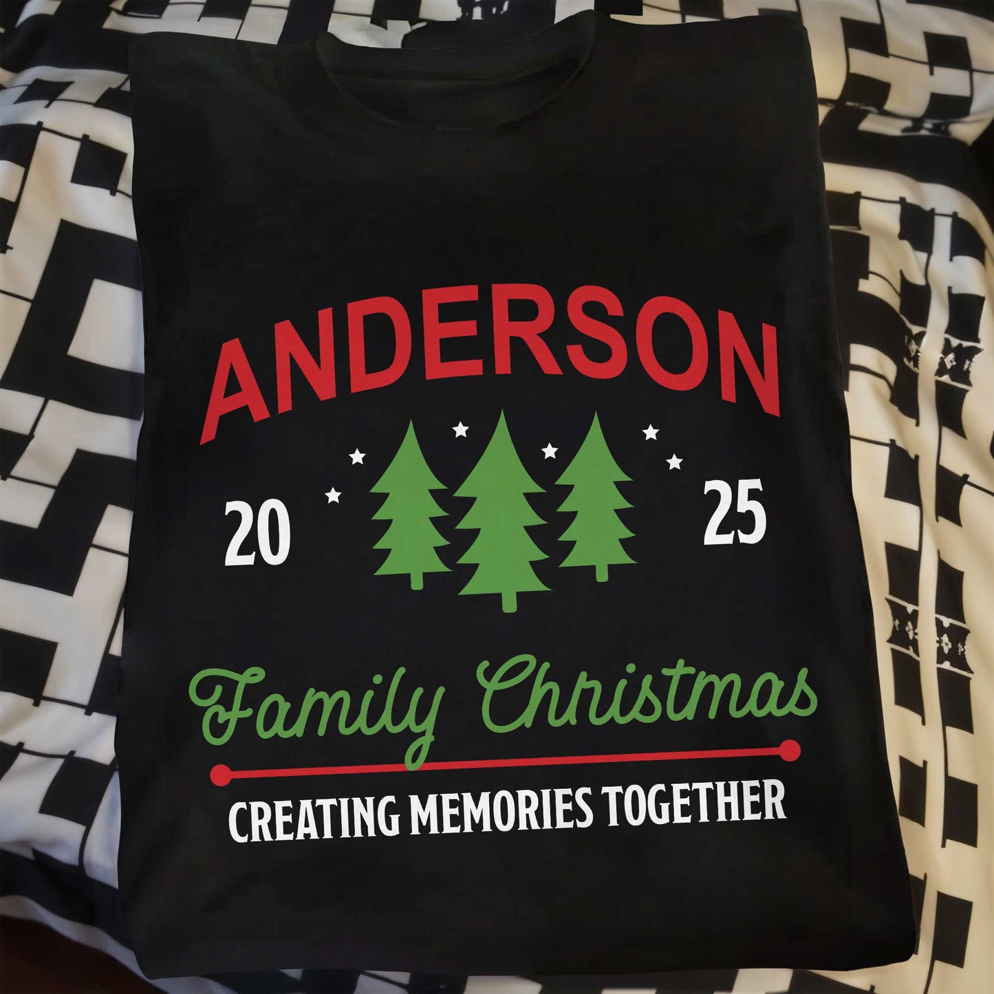 Family Christmas, Creating Memories Together, Christmas Trees