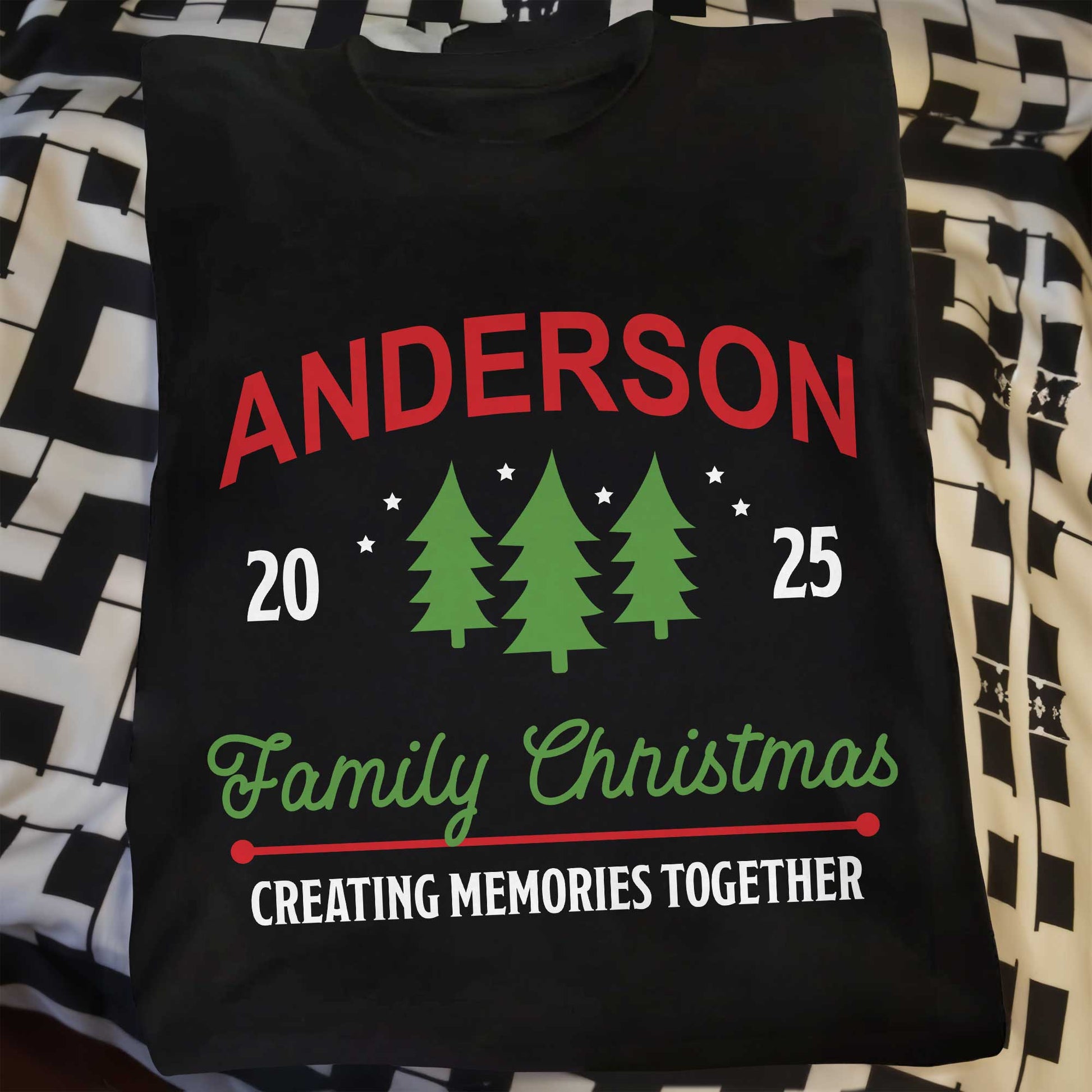 Family Christmas, Creating Memories Together, Christmas Trees