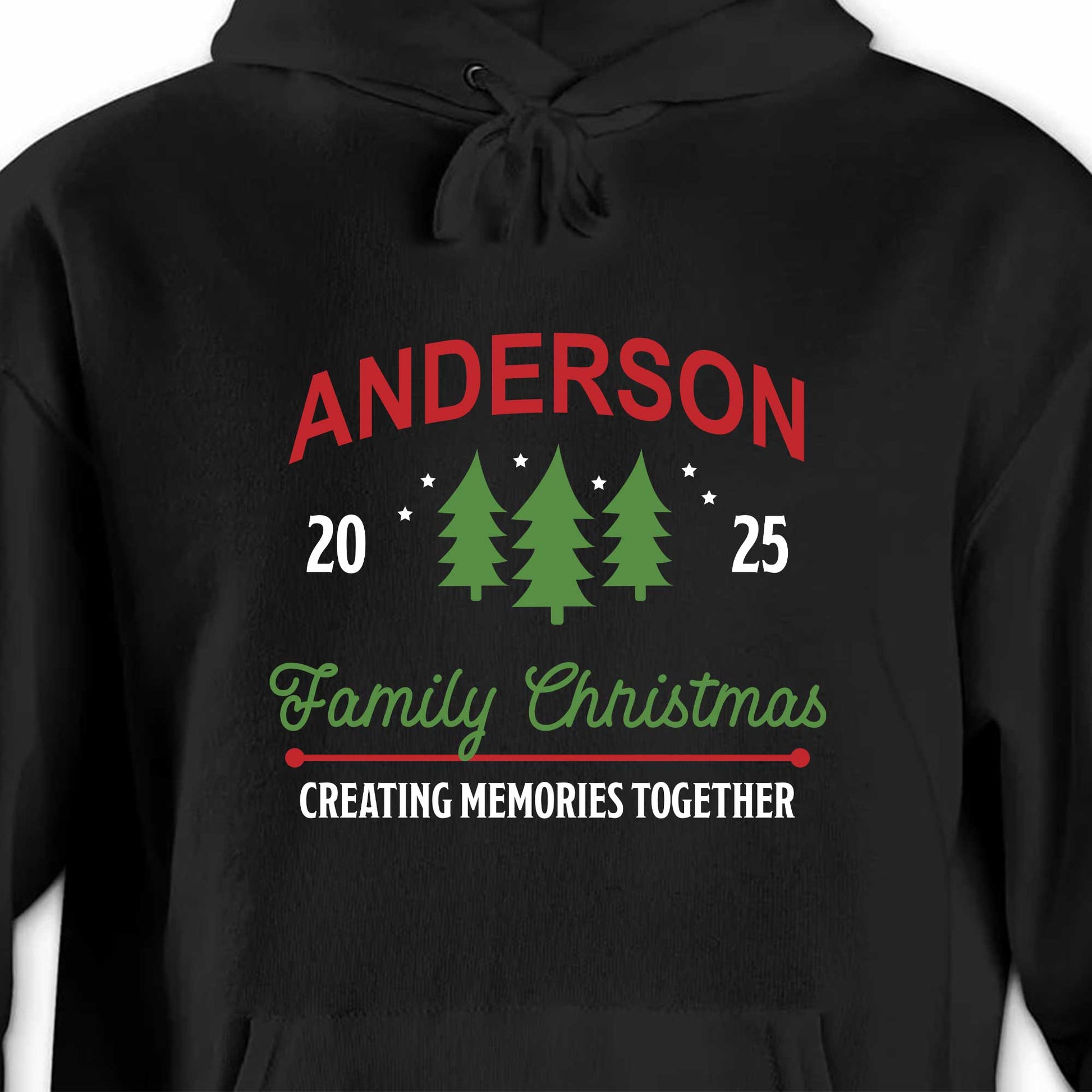 Family Christmas, Creating Memories Together, Christmas Trees