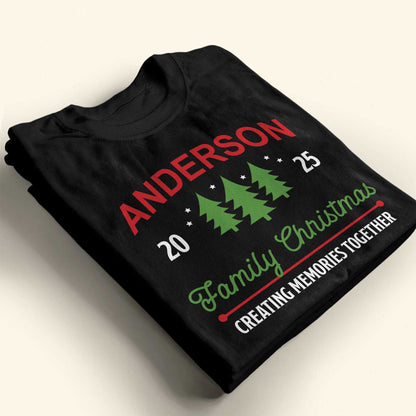 Family Christmas, Creating Memories Together, Christmas Trees