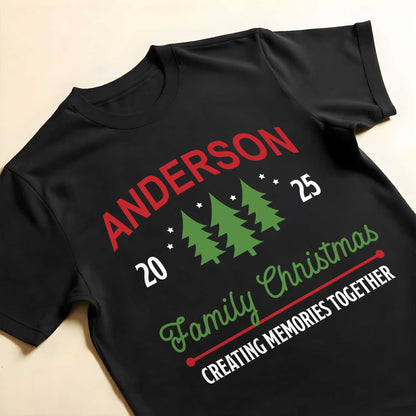 Family Christmas, Creating Memories Together, Christmas Trees