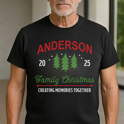 Family Christmas, Creating Memories Together, Christmas Trees