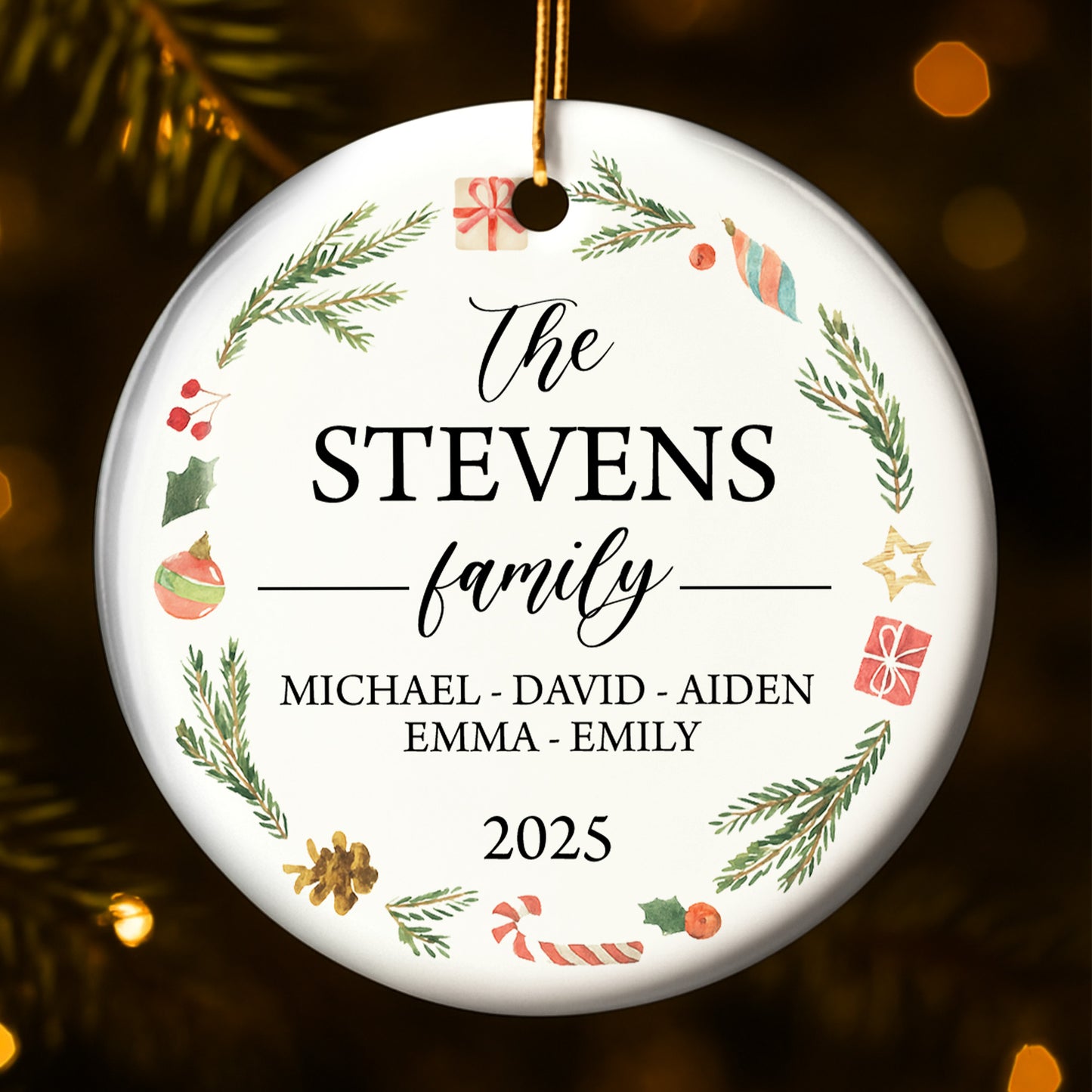 Celebrate The Holidays With Festive Decorations Ornament