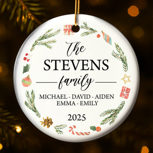 Celebrate The Holidays With Festive Decorations Ornament