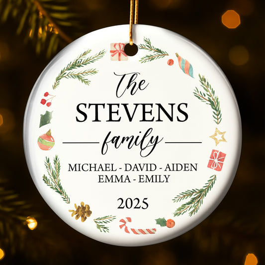 Celebrate The Holidays With Festive Decorations Ornament