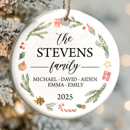 Celebrate The Holidays With Festive Decorations Ornament